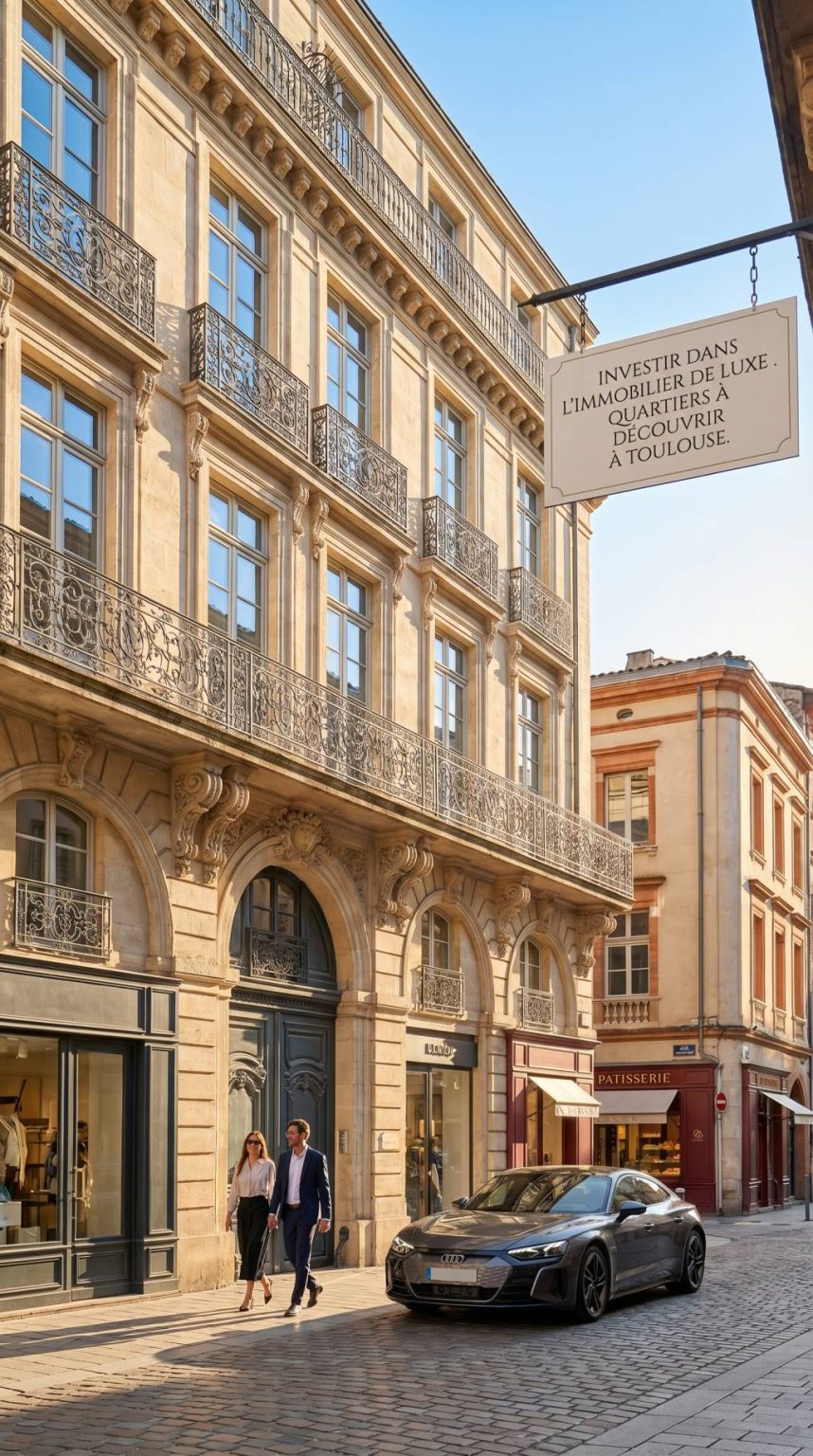Immobilier haut de gamme : les quartiers à découvrir à Toulouse pour un investissement patrimonial