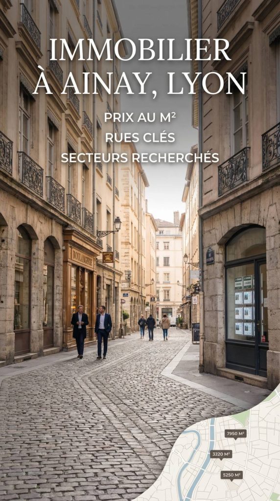 Immobilier dans le quartier Ainay à Lyon : prix au m2, les rues à connaitre et les secteurs les plus recherchés